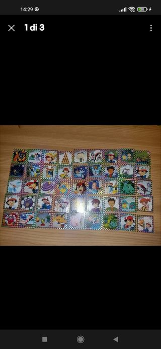 Pokemon stickers series One prisma 4545