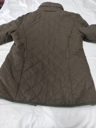 Abrigo mujer verde caki