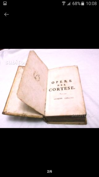 LIBRO ANTICO IN LINGUA NAPOLETANA 
