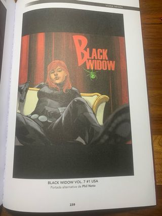 Comic Marvel Viuda Negra