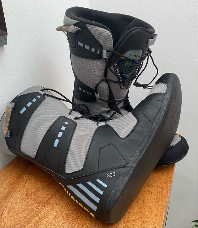 Bota snow botin interior