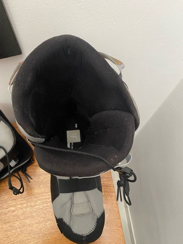 Bota snow botin interior