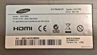 Monitor 22" Samsung