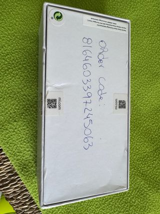 Apenas a caixa Redmi Note 12 Pro
