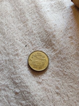 Monedas de 100 pesetas 