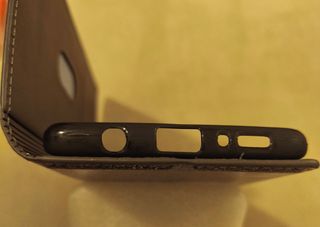 Capa de telemóvel prateada