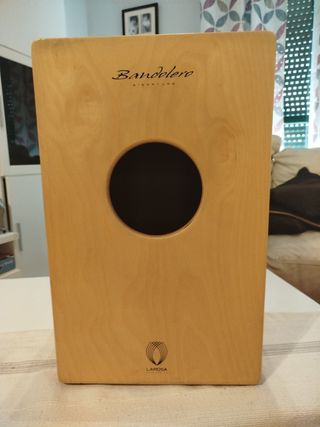 Cajón flamenco "La Rosa" Mod. Bandolero
