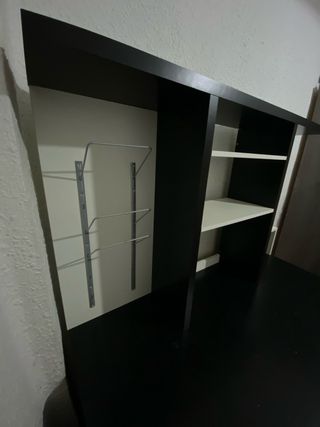 Escritorio con pizarra y cajonera IKEA