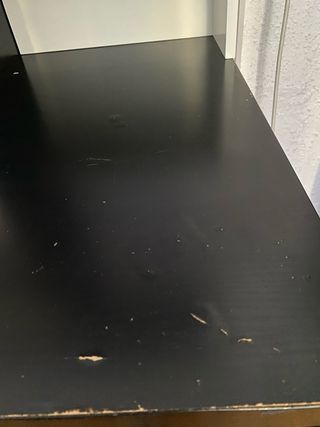 Escritorio con pizarra y cajonera IKEA