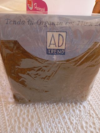 Due tende in organza