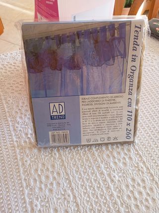 Due tende in organza