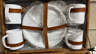 Cesta picnic antigua