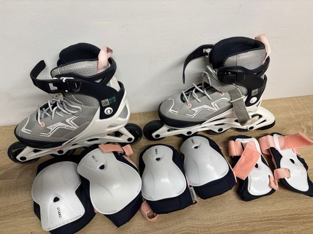 Patines de linea de 4 ruedas marca Oxelo