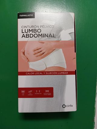 Cinturón pelvico comprado en farmacia 