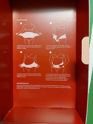 Cinturón pelvico comprado en farmacia 