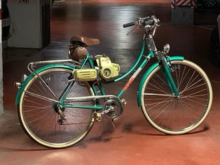Bicicleta BH con motor mx5 dos tiempos