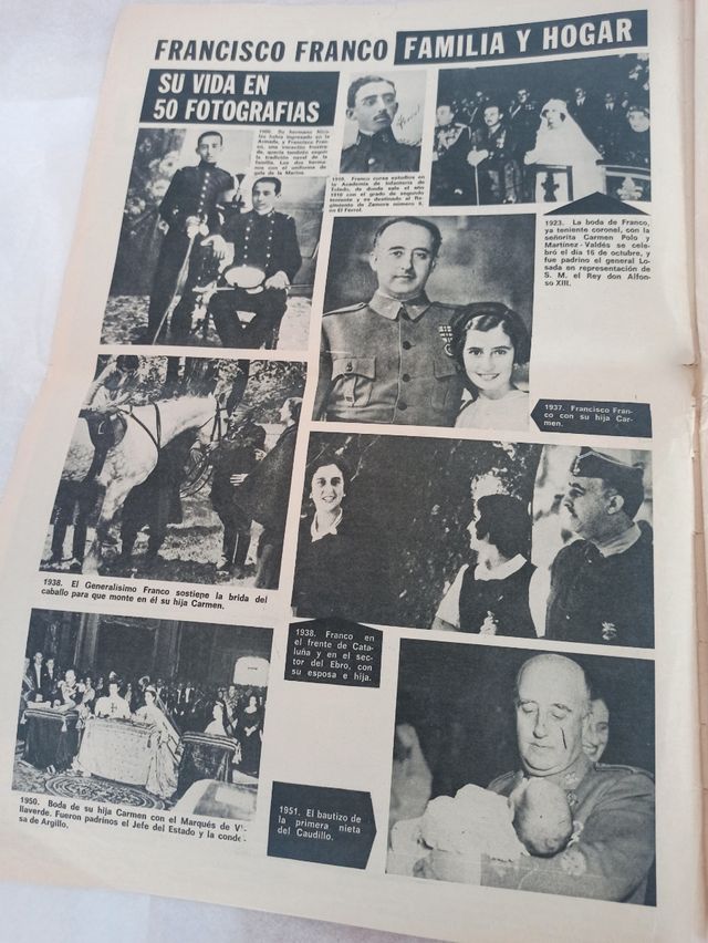 Periódico fallecimiento Franco.