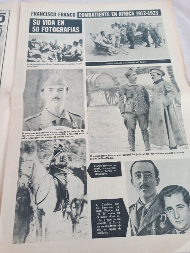Periódico fallecimiento Franco.