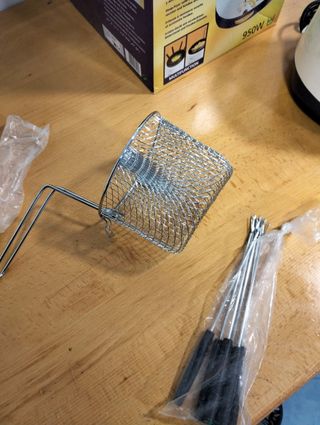 mini freidora eléctrica