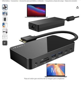 Estacion de carga para ordenador