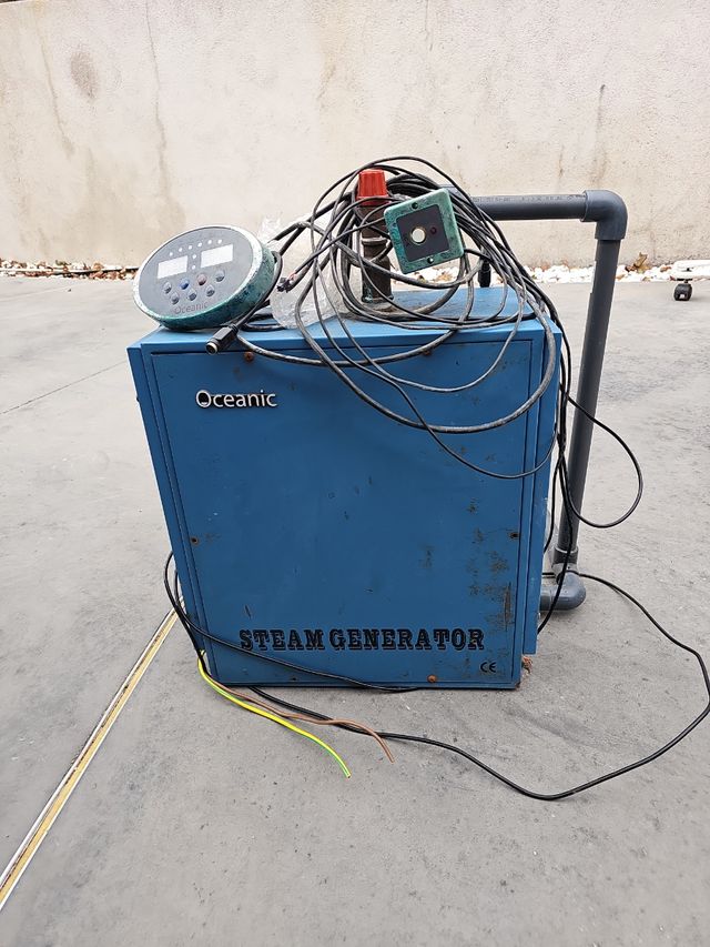 GENERADOR DE VAPOR 12KW BAÑO TURCO 