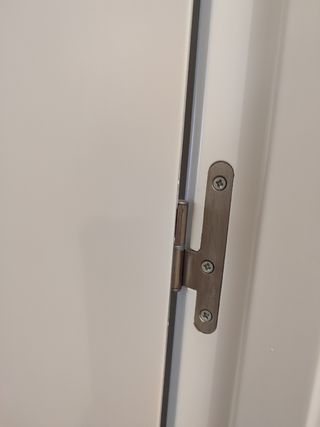 Puerta de paso lacada en blanco