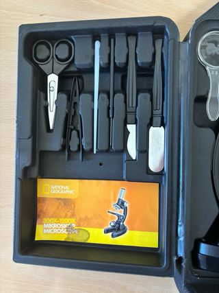 microscopio national geographic 300x-1200x