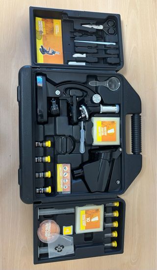 microscopio national geographic 300x-1200x