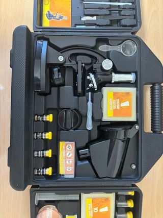 microscopio national geographic 300x-1200x