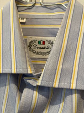 Camisa Italiana hombre Donatello talla 38