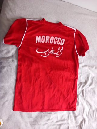 Camiseta fútbol marruecos