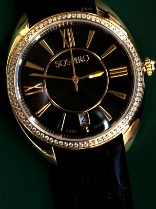 Orologio Sospiro brillantini autentici e oro Donna