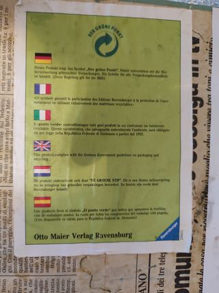 Quadro puzzle mappamondo 2000 pezzi