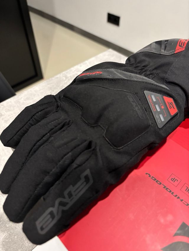 Guantes calefactables moto