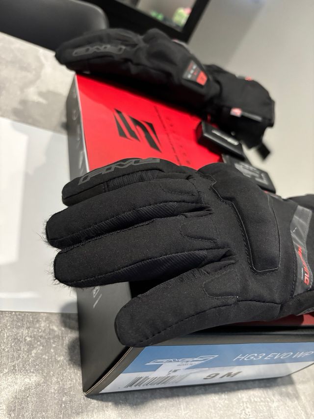 Guantes calefactables moto
