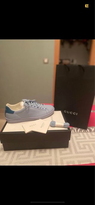 Bambas Gucci Azul 
