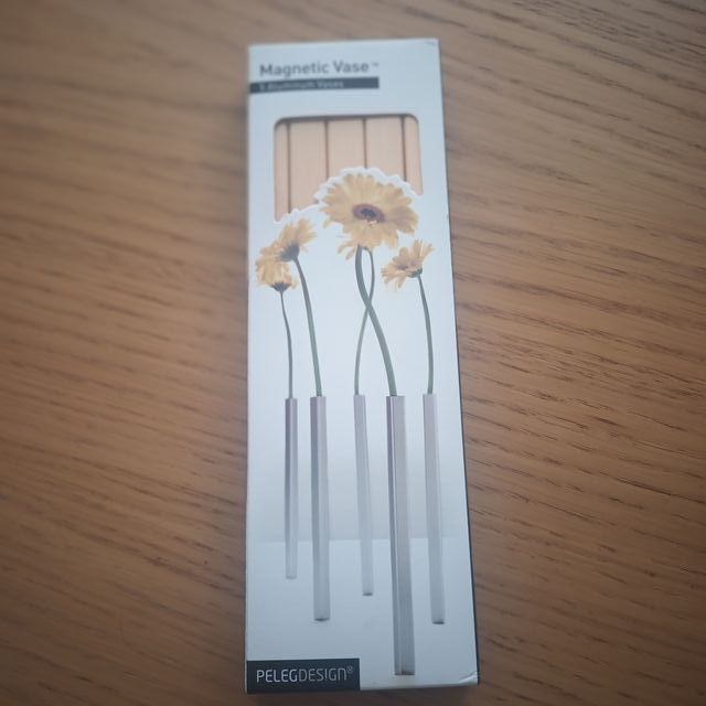 5 jarrones con base magnética