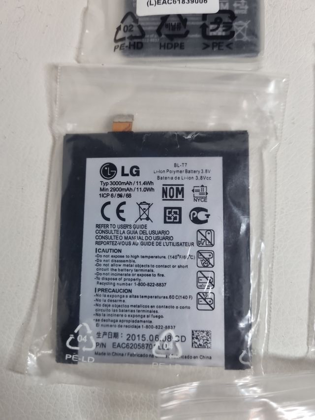 Lote Baterias Sony, LG, Motorola...