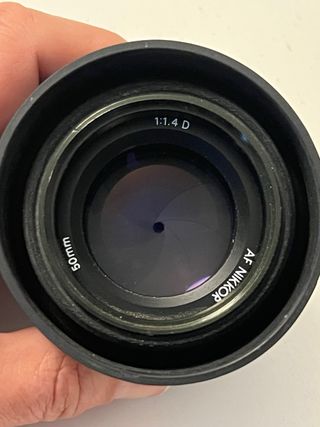 Objetivo Nikon 50mm f1.4 D