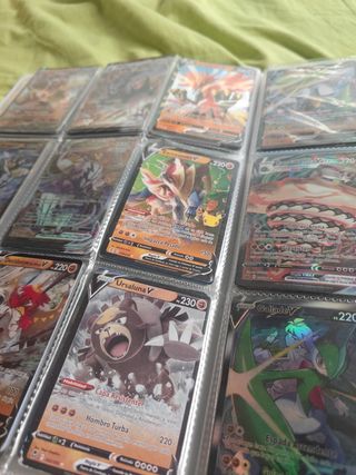 Álbumes Cartas Pokémon llenos