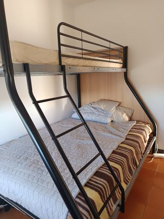 Cama de dos alturas