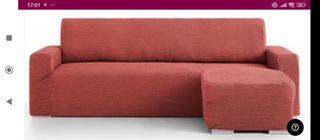 Funda chaise longue sofa