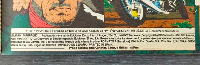 SLASH MARAUD 1 - MOENCH Y GULACY