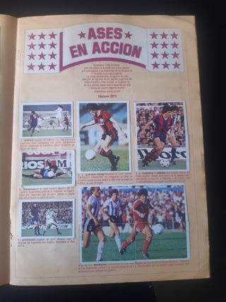 Álbum 80 81 COMPLETO