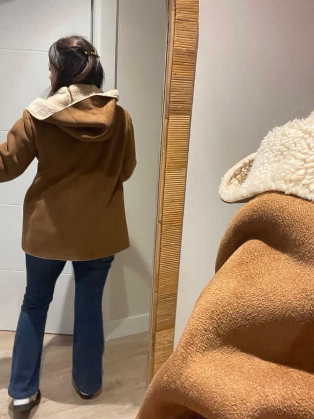 Chaqueton borreguito y ante