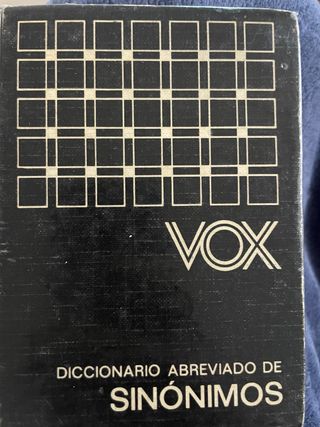Diccionario Abreviado de Sinonimos Vox
