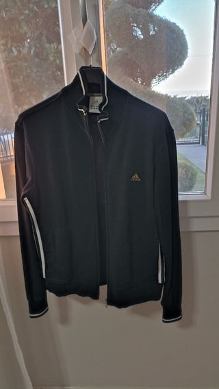 Felpa con zip Adidas