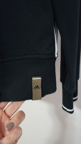 Felpa con zip Adidas