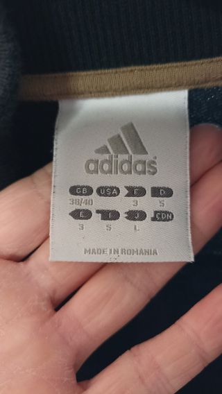 Felpa con zip Adidas