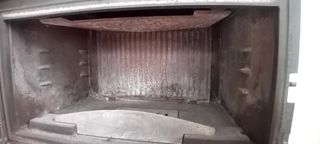 Chimenea insert de leña